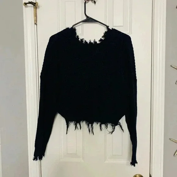 NWT ZAFUL Crochet Sweater - Picture 7 of 7